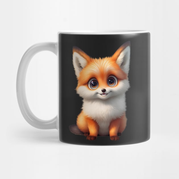 Super Cute Adorable, Baby Fox by allovervintage